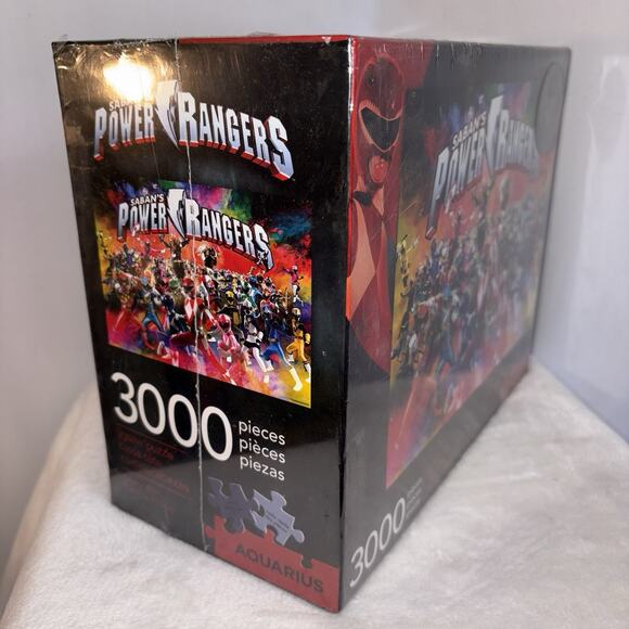 Aquarius Saban's Power Rangers Jigsaw Puzzle 3000 Pieces 32"x45" 2018 NEW - Picture 3 of 7